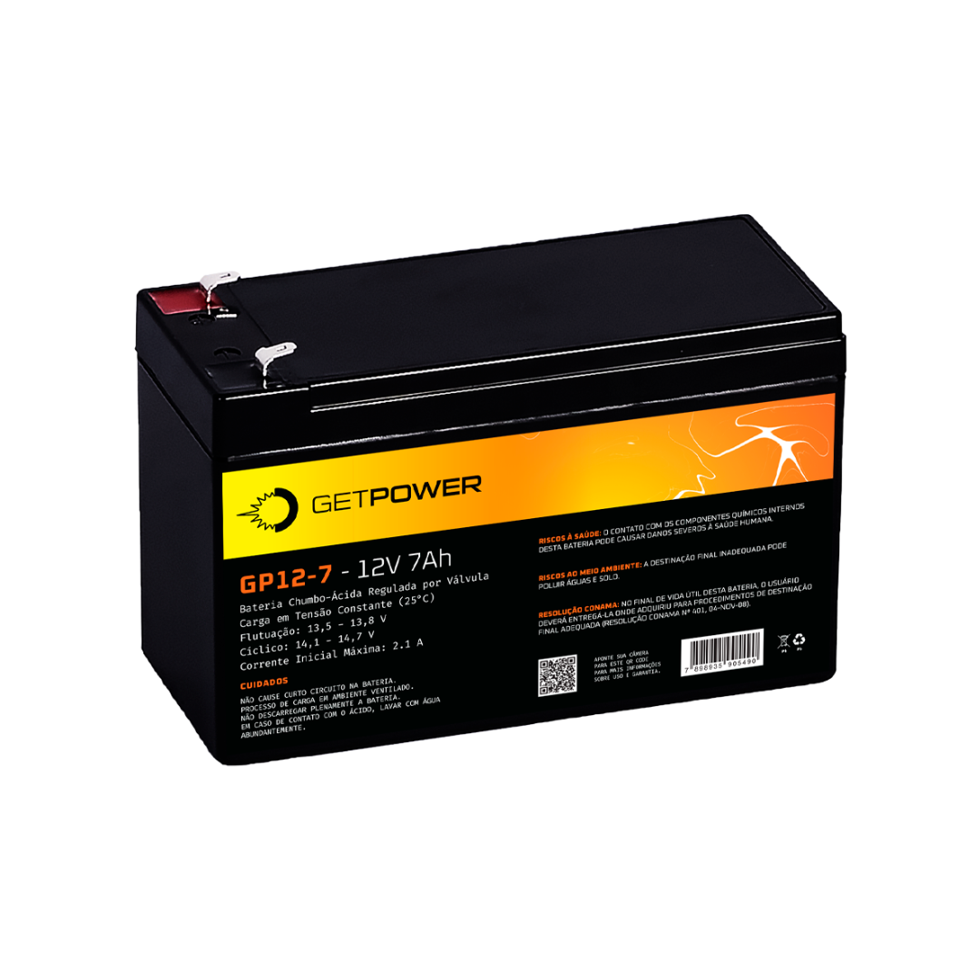 BATERIA GETPOWER 12V 7AH T1 G