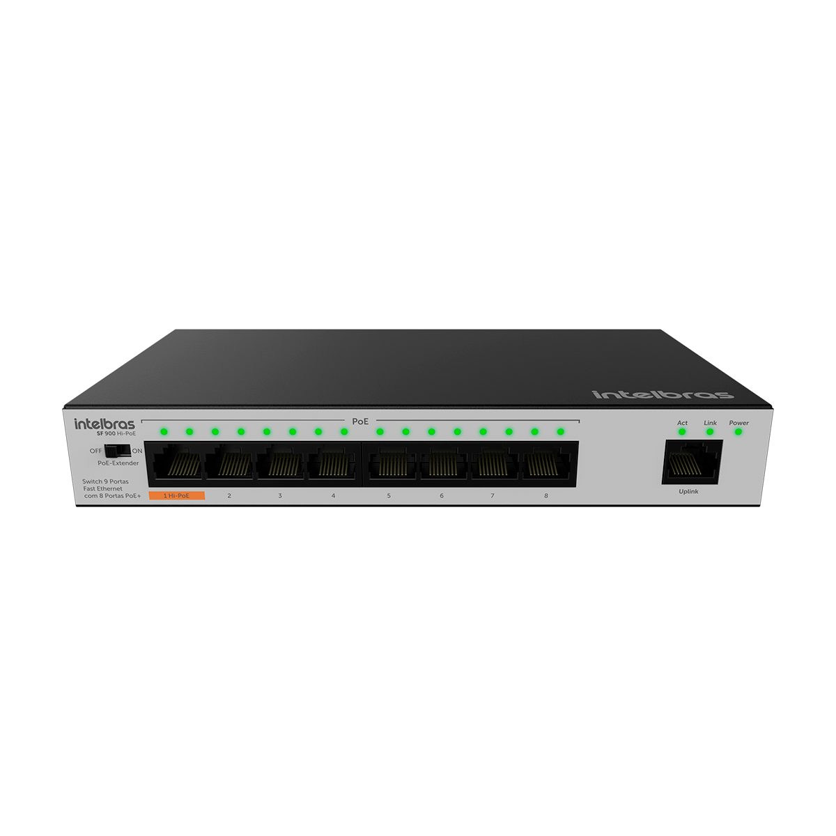 SWITCH NAO GERENCIAVEL 9P SKD SF 900 HI-POE