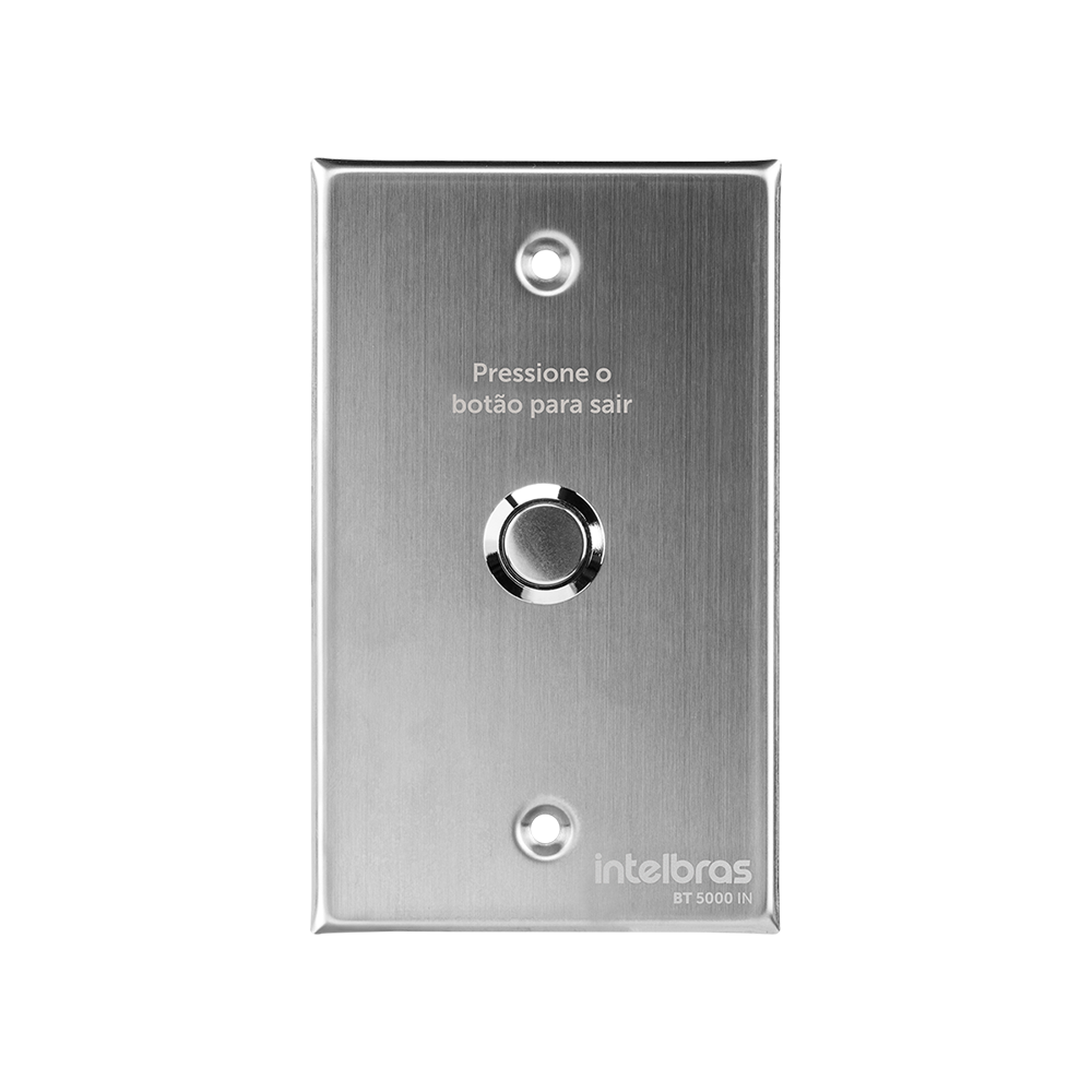 ACIONADOR ABERTURA INOX EMBUTIR 4X2 BT 5000 IN