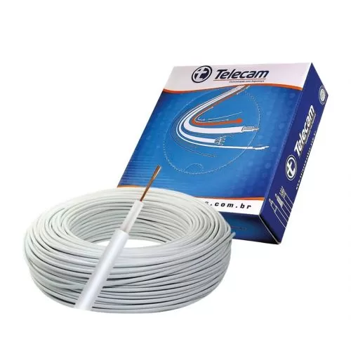 CABO ALTA ISOLACAO 5,0MM FLEX. BRANCO 100M