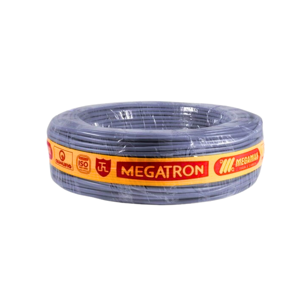 CABO BLINDADO MEGATRON  4P CAT 5E DVBL 100M PT