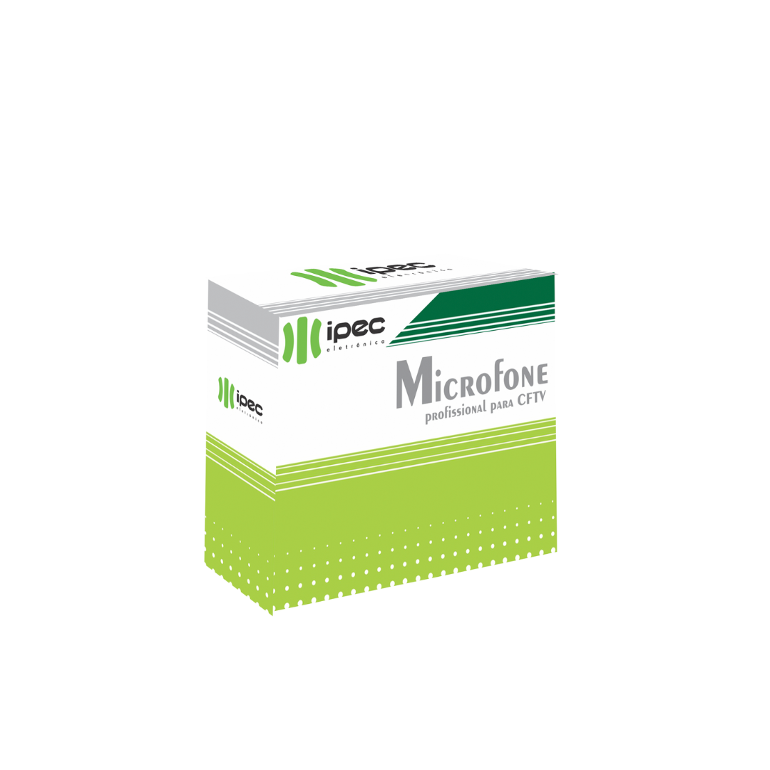 MICROFONE PROFISSIONAL PARA CFTV-IPEC