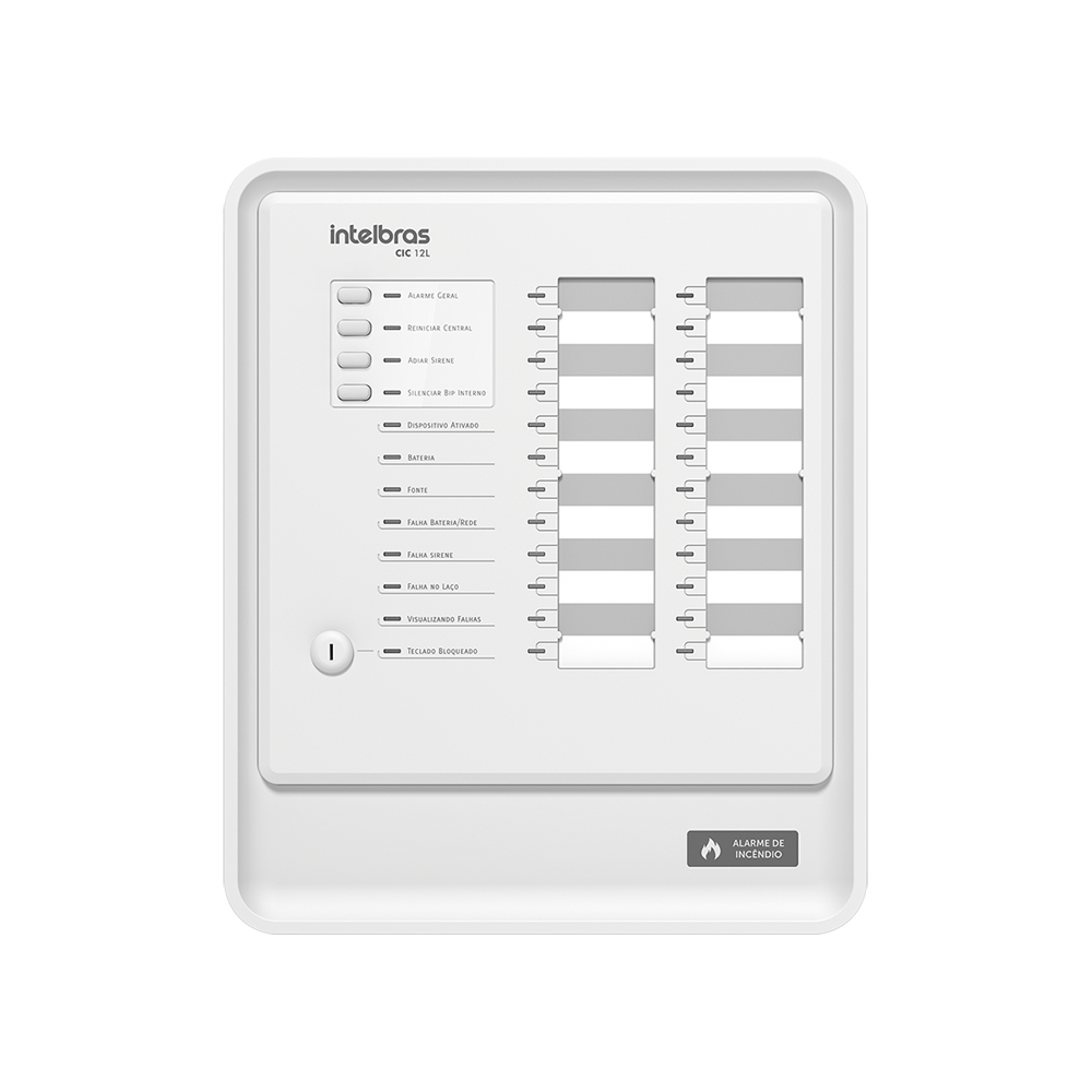 CENTRAL DE ALARME DE INCENDIO CONVENCIONAL CIC 12L