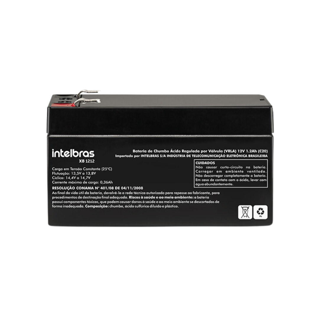 BATERIA CHUMBO VRLA 12V 1,2AH - XB 1212