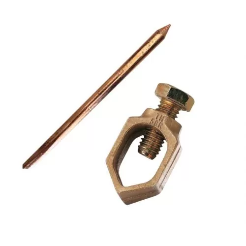 HASTE DE ATERRAMENTO COM CONECTOR 2 MTS
