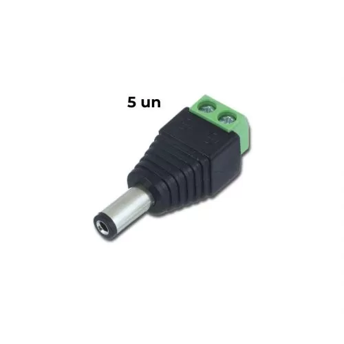 PLUG P4 MACHO PACOTE COM 5 UN
