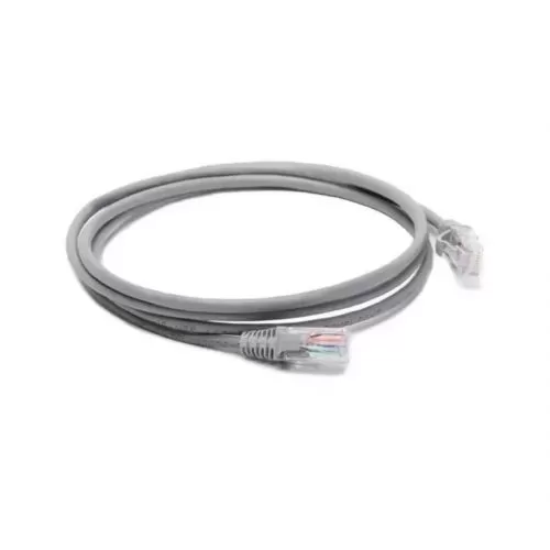 PATCH CORD 2.5 CAT6 C/ CAPA MOLDADA E PROT CINZA