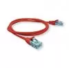 PATCH CORD 2,5 CAT6 C CAPA PROTETORA - VERMELHO
