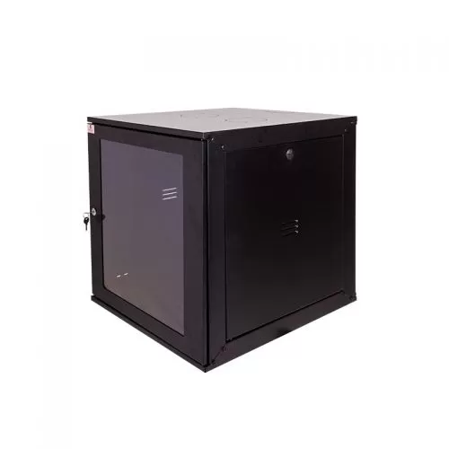 MINI RACK 16US X 19 X570MM(MONTADO) PRETO